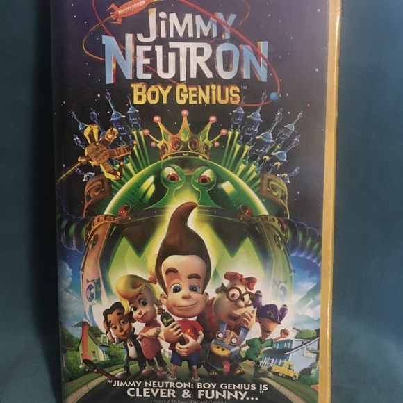 Jimmy Neutron vhs movie - Picture 1 of 3